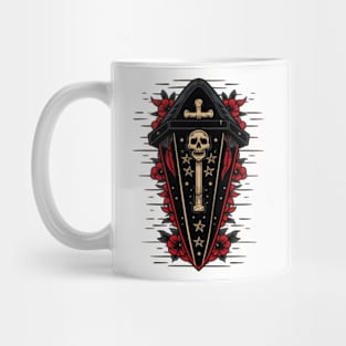 Traditional coffin Mug